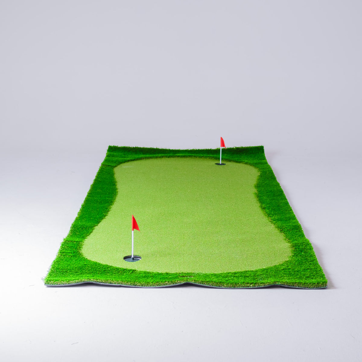 Golfbays Artificial Turf Two Hole 150 x 350cm Putting Green GolfBays