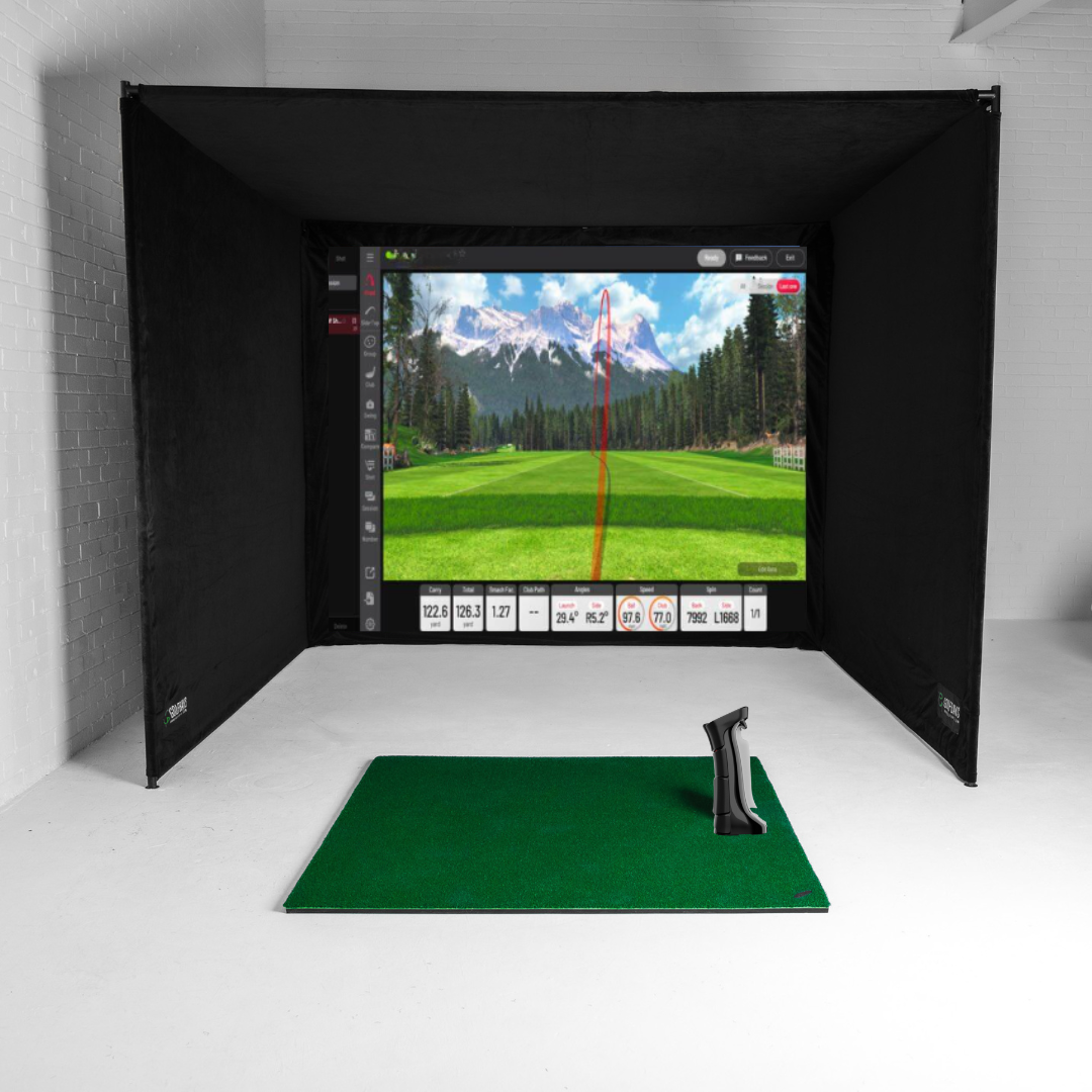 Uneekor Eye Mini Home Golf Simulator Bundle