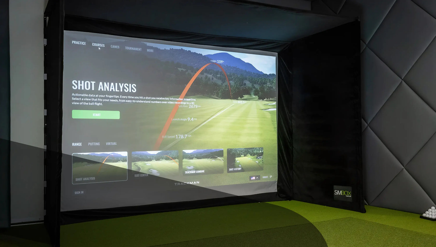 SimBox Home Golf Simulators