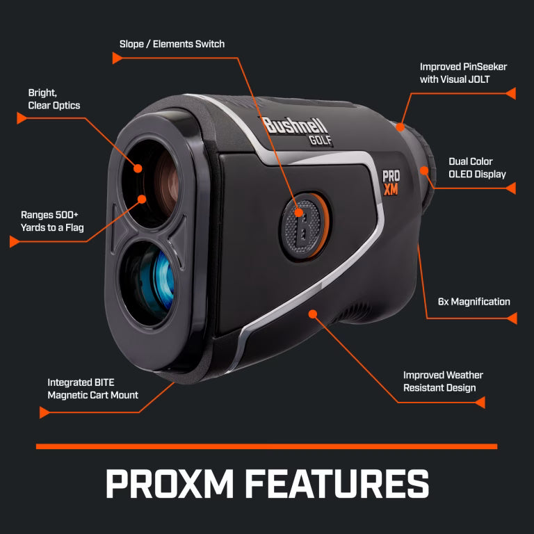 Bushnell Pro XM Golf Rangefinder