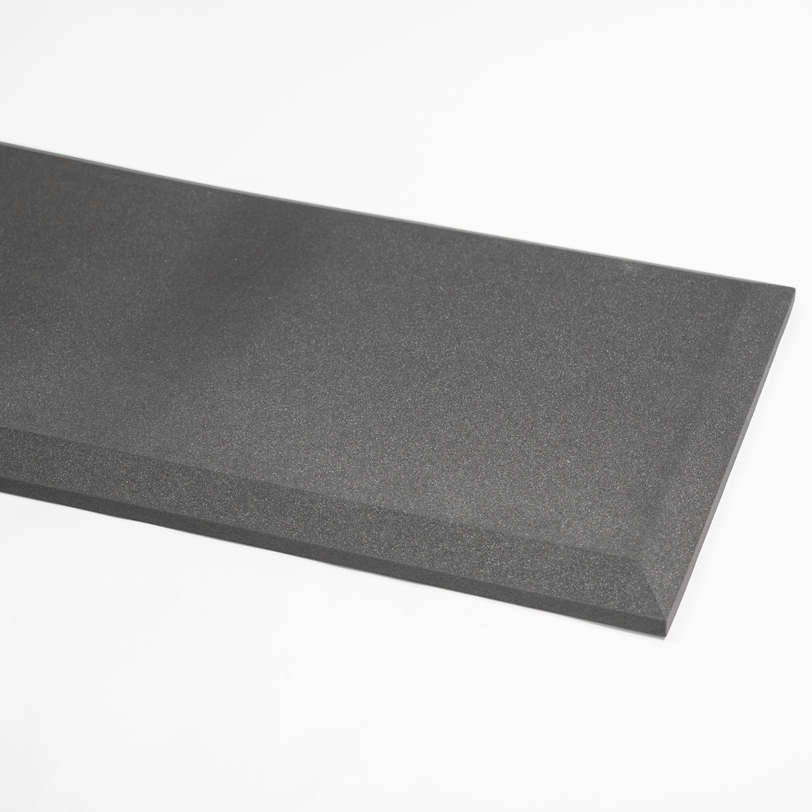 Premium Wall Foam Tiles Bevelled (Pack of 10) Black 1.0m x 0.5m