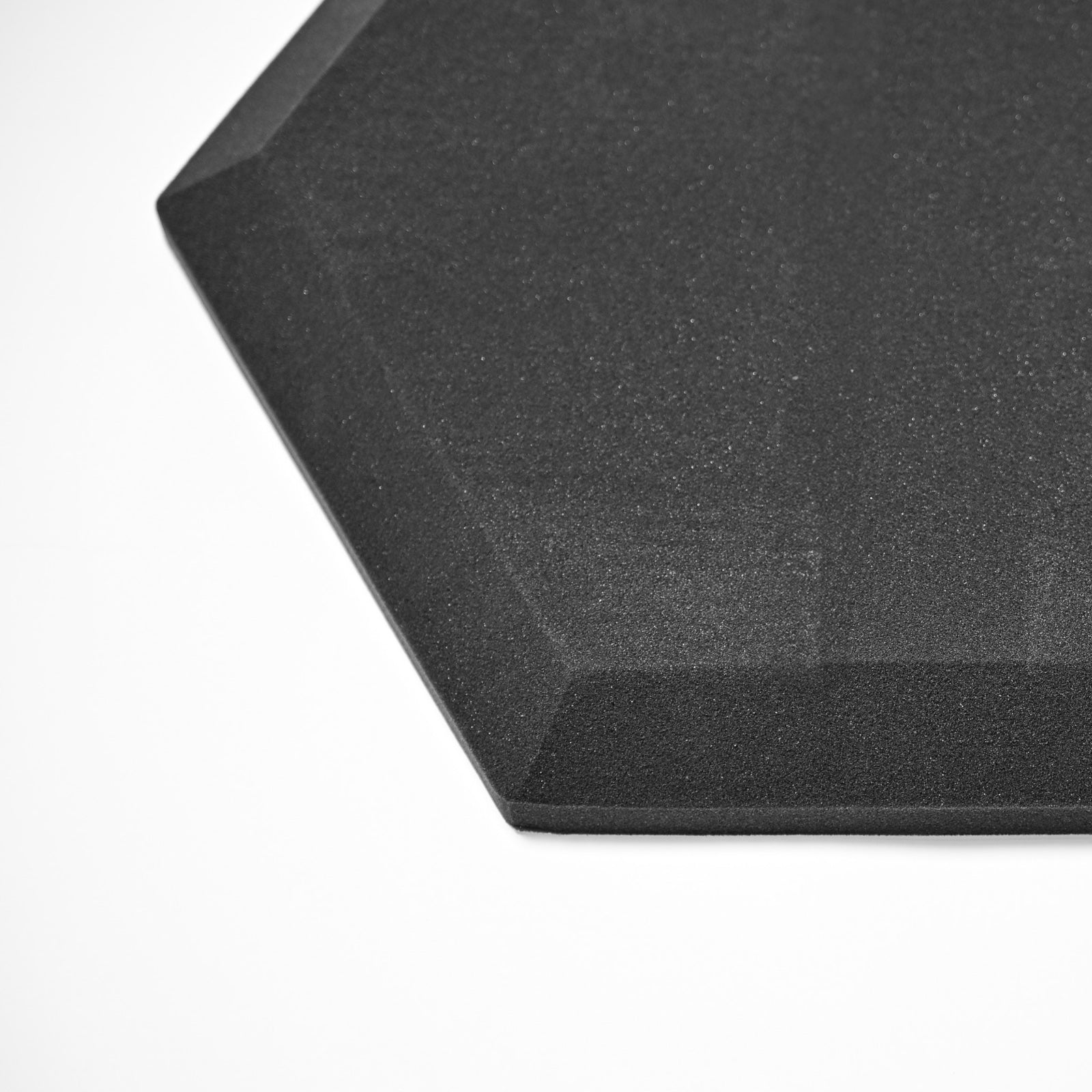 Golf Simulator Hexagon Acoustic Wall Tiles,  Sound Dampening Panels , Grey, Pack Of 10 wall tiles