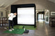 SimBox Golf Simulator Enclosure with Lite Impact Screen 