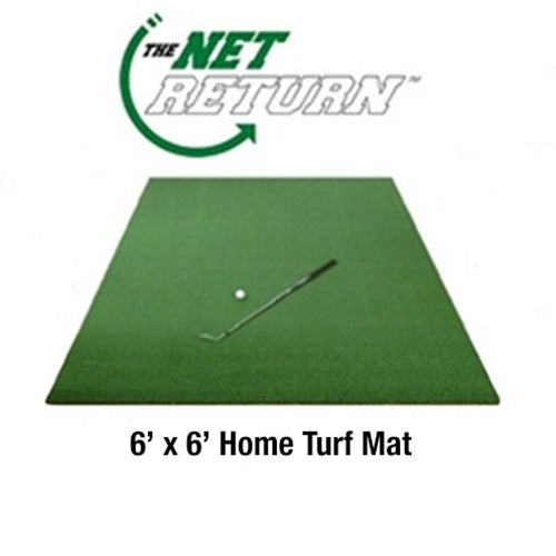 NET RETURN 6X6 HOME TURF MAT - GolfBays